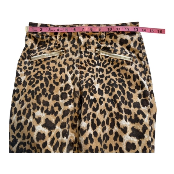 Guess | Women’s Animal Print Skinny Leg Jeans - Size 26 - Picture 9 of 13